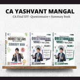 CA Final IDT | Question Bank & Summary Book By CA Yashvant Mangal | For Jan 26 & May 26 Exams